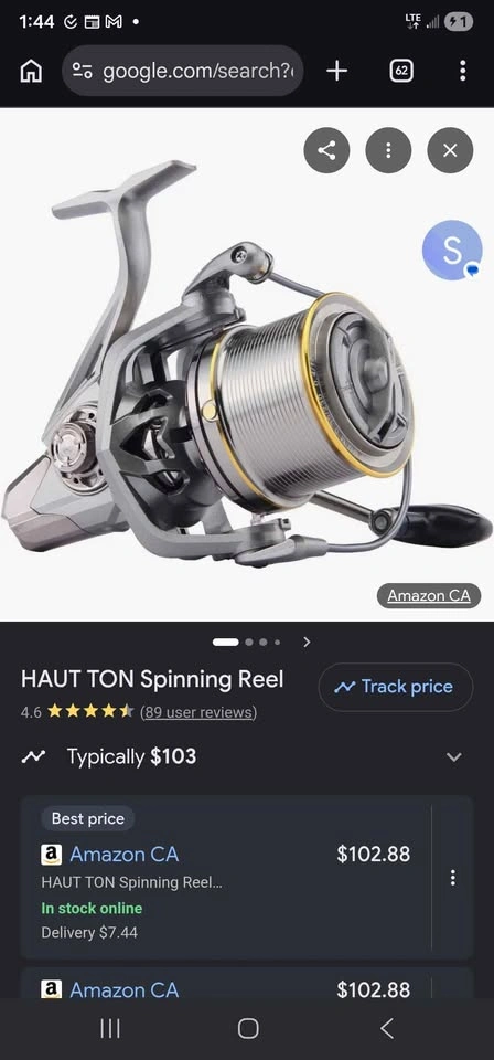 Haut ton fishing reel - photo 2