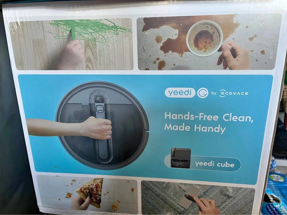 Yeedi by Ecovacs Cube Pro Robot Vacuum & Mop - Brand New