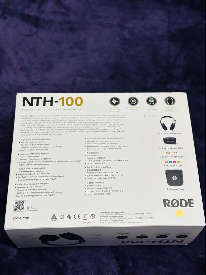 Rode NTH-100 Professional Over-Ear Headphones - photo 2
