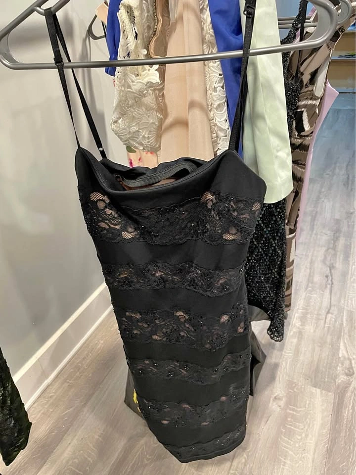 BCBG V-Neck Dress