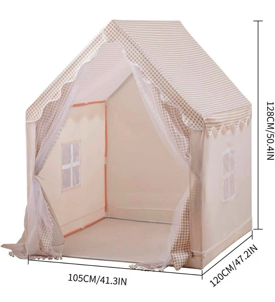 New Kids Play Tent Indoor Toy House with Star Lights