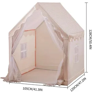 New Kids Play Tent Indoor Toy House with Star Lights