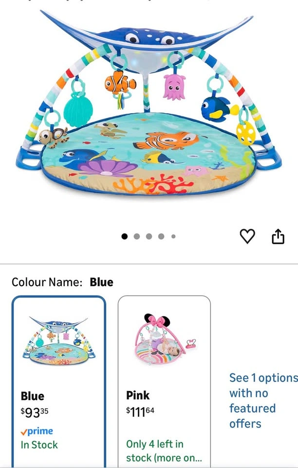 Finding Nemo Baby Activity Gym - photo 2