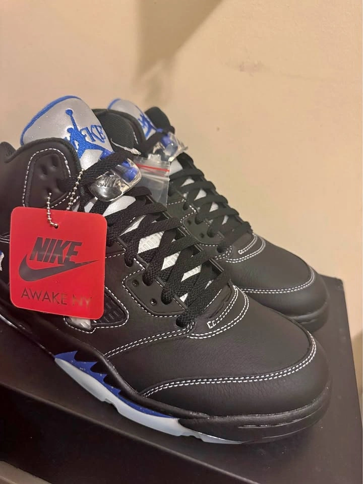 Air Jordan 5 x Awake NY 'Boro - Racer Blue'