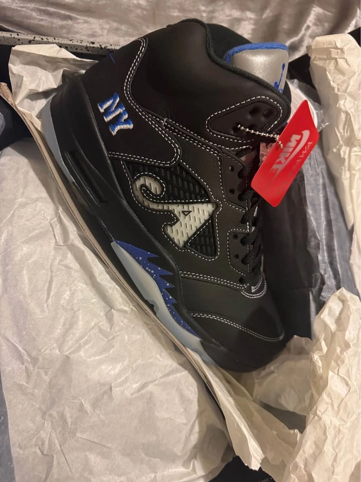 Air Jordan 5 x Awake NY 'Boro - Racer Blue' - photo 4