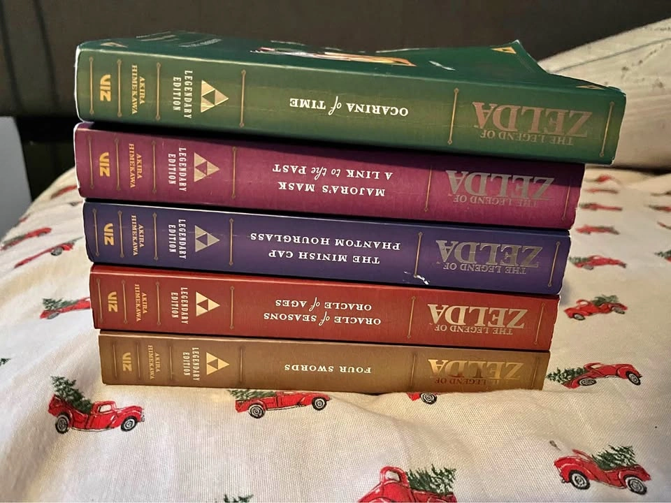 All the Legend of Zelda Books Legendary Edition