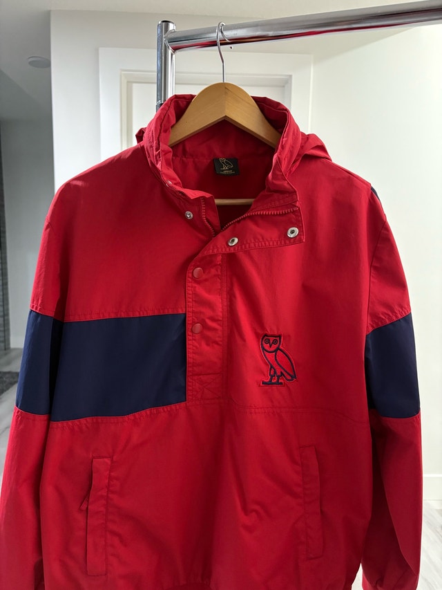 OVO Color Block Shell Pullover