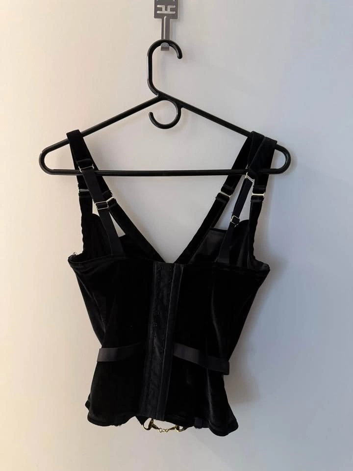 La Senza Black Corset Top - photo 2