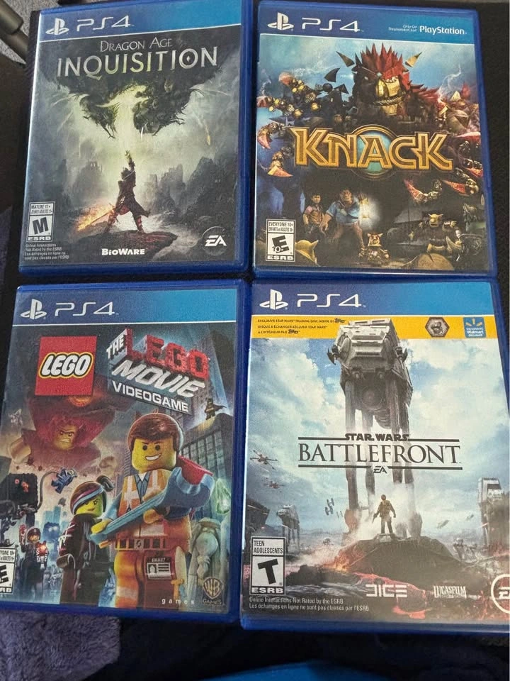 PS4 games - photo 2