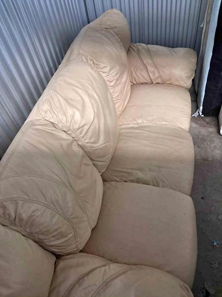 leather sofa