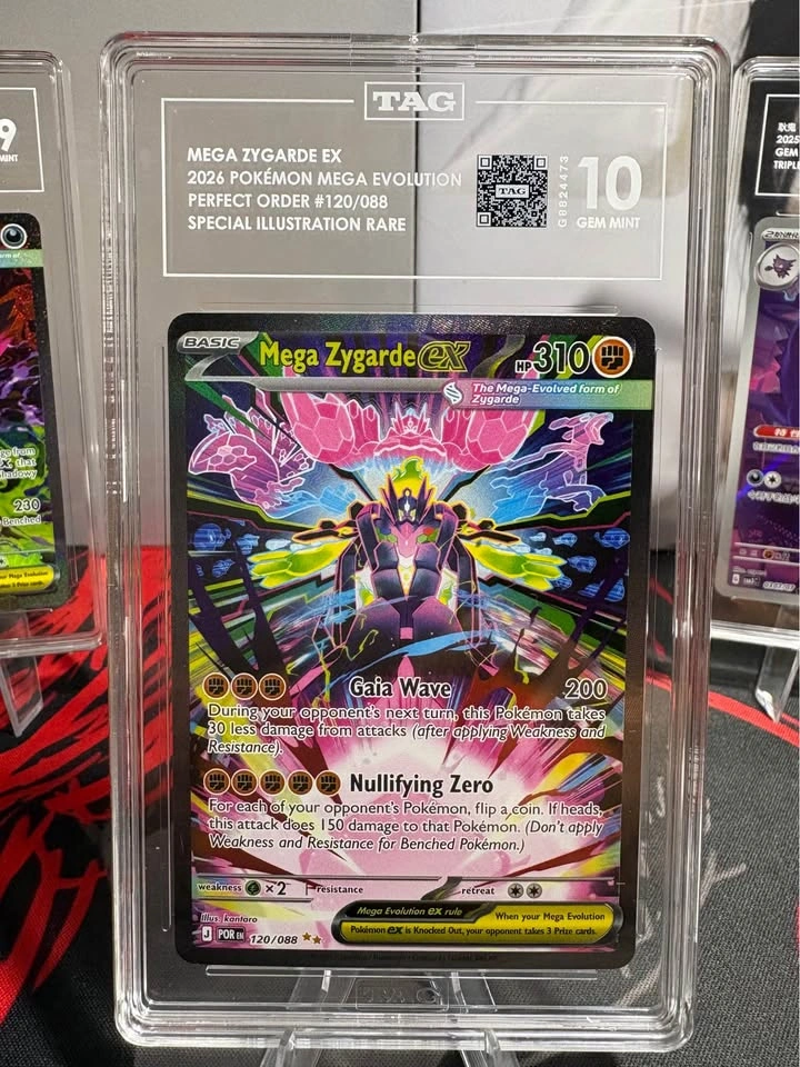 Pokémon Graded Card TAG 10 : Mega Zygarde EX 120/088 - photo 2