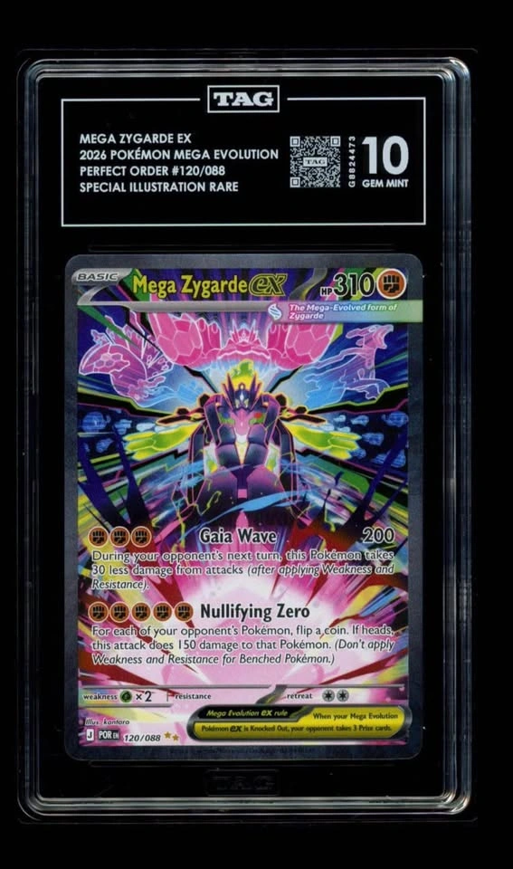 Pokémon Graded Card TAG 10 : Mega Zygarde EX 120/088 - photo 5