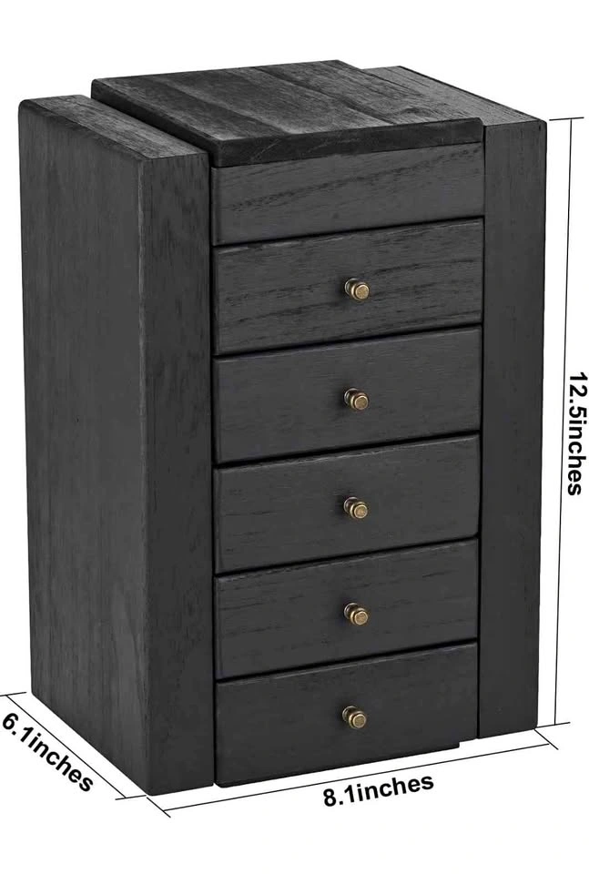 Wooden jewelry box