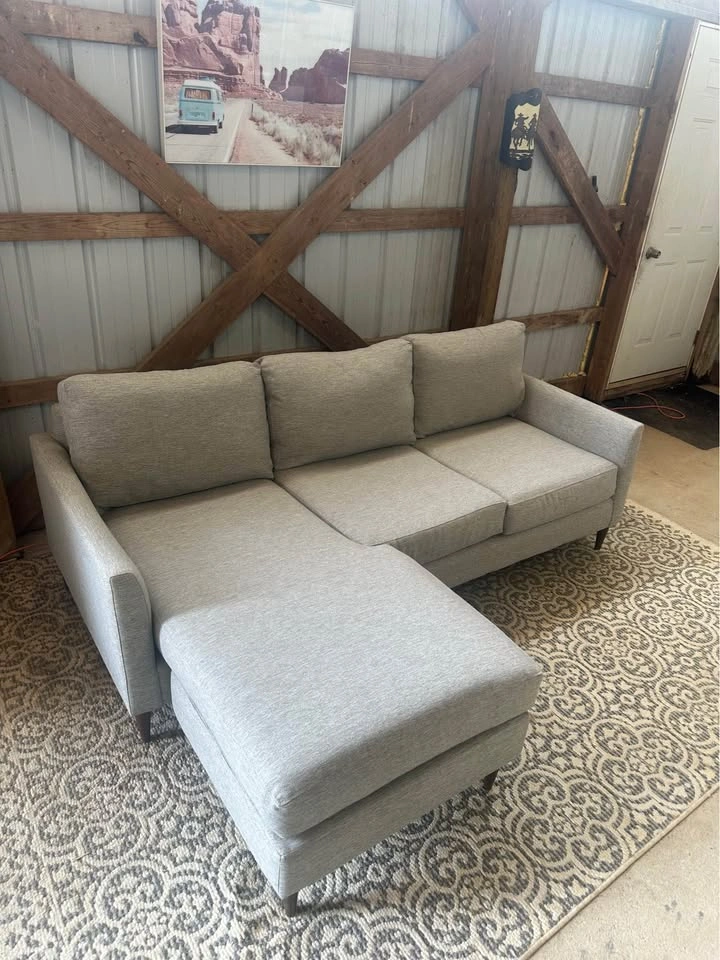Urban Barn Reversible Malcolm Custom Sectional - Grey - photo 3