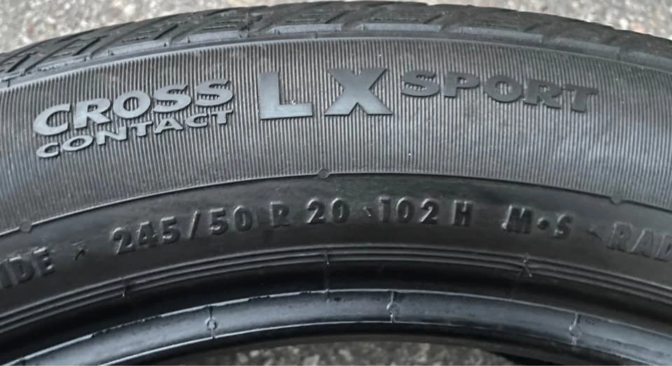 245/50/20 Continental Single All Season Tire - photo 5
