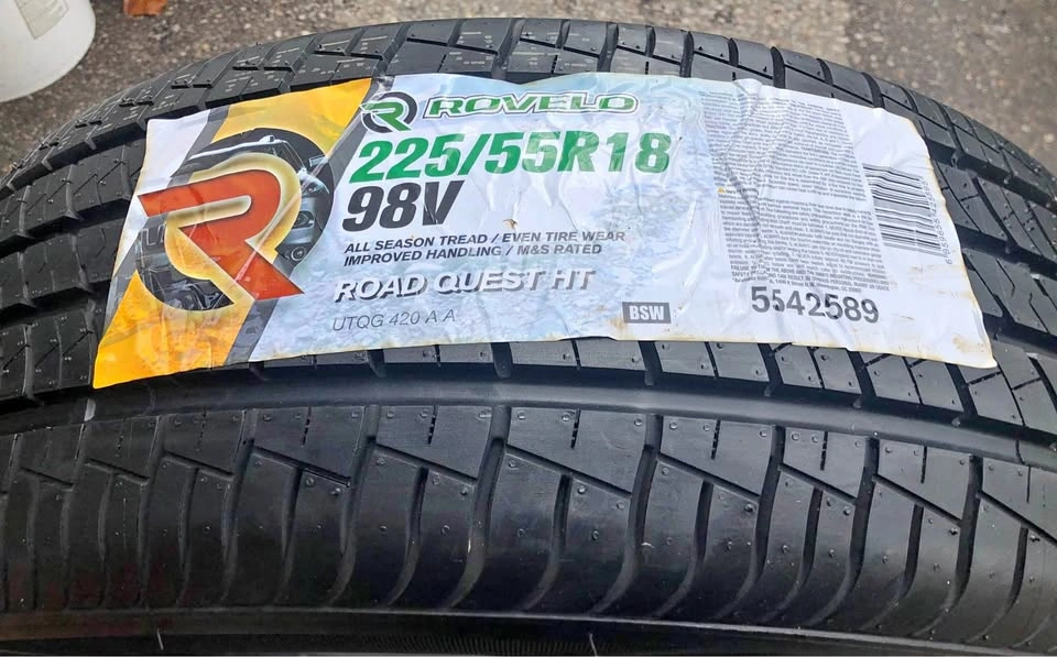 225/55/18 ROVELO SINGLE ALL SEASON TIRE