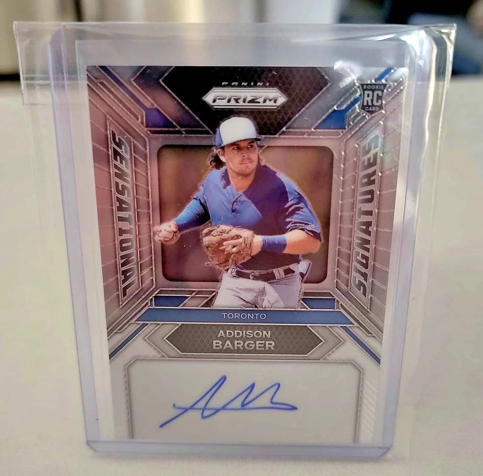 Addison Barger Rookie Auto Card!