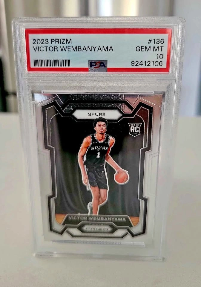 Wemby Prizm Rookie PSA 10!