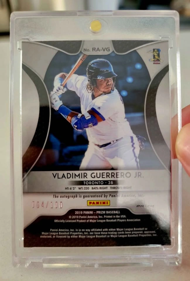 Vladimir Guerrero Rookie Auto Numbered 4/100 - photo 2