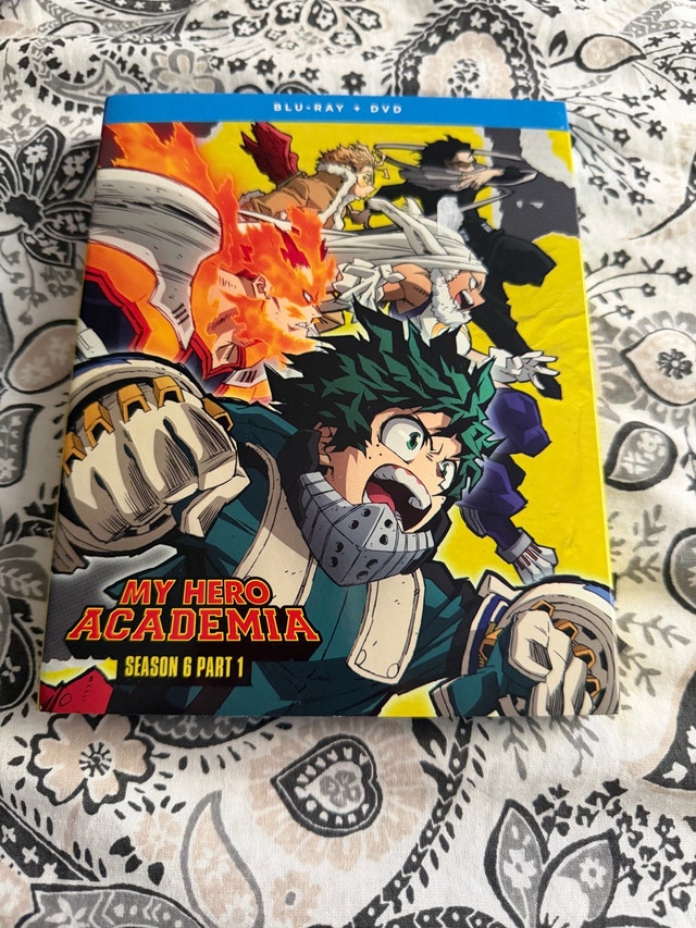 my hero academia season 6 part 1 blu-ray