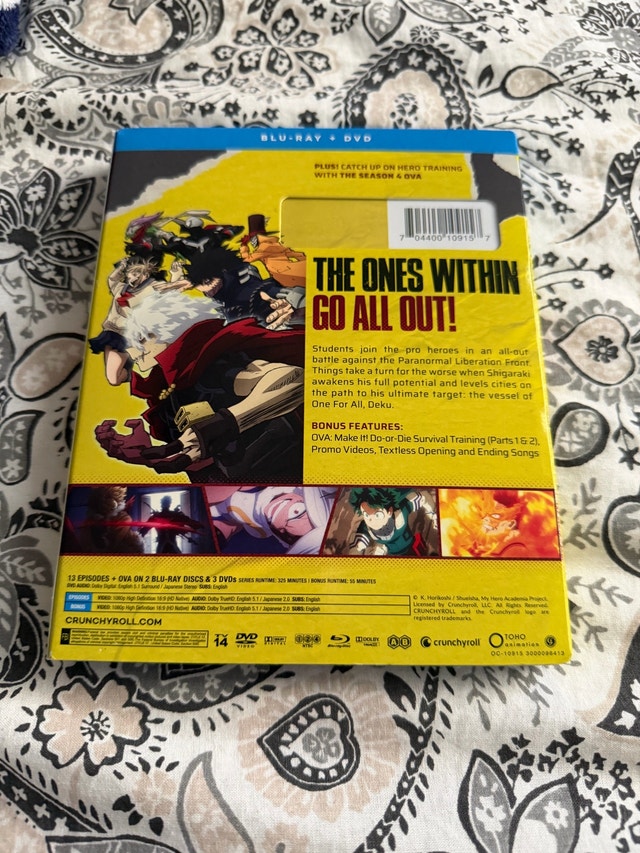 my hero academia season 6 part 1 blu-ray - photo 2