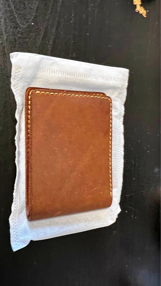Real Leather Bifold Wallet