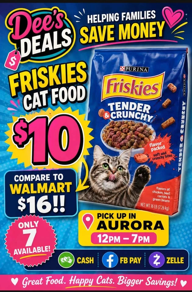 Huge bag of Friskies Cat food ONLY $10 - photo 2