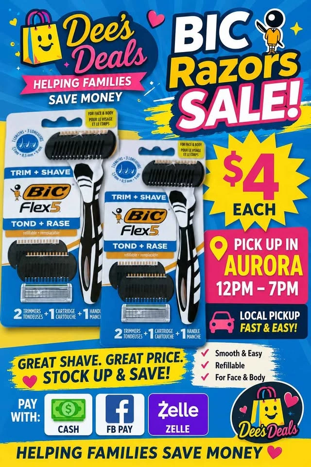 Bic razors $4 each - photo 2
