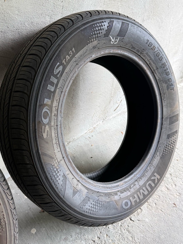 Kumho Solus TA11 / All Season Tires / 195/65R15 - photo 2