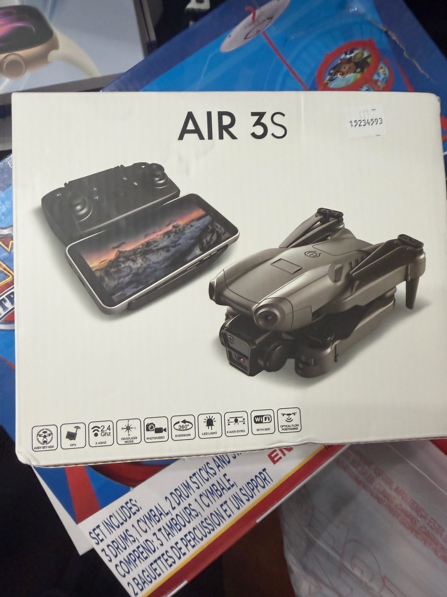 AIR 3S Ready to Fly Camera Drone FPV Wi-Fi Remote Headless LED