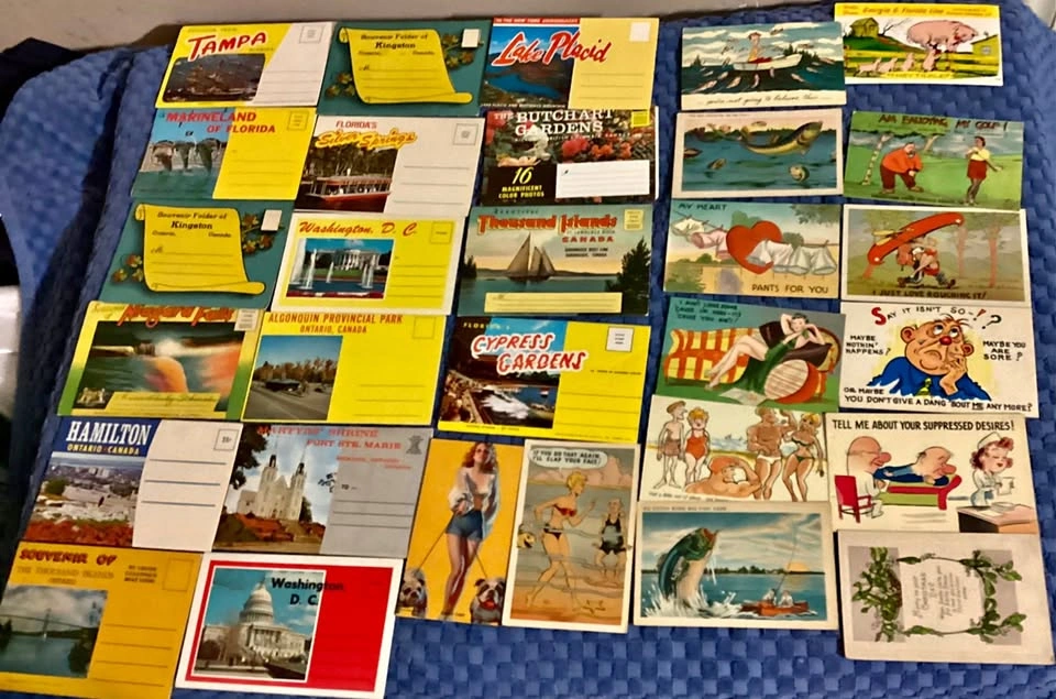 200 plus Vintage Postcards in Great Condition