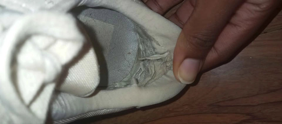 Cream sneakers - photo 3