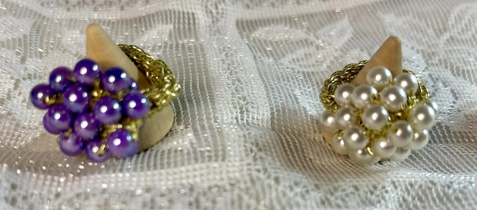Vintage Costume Jewelry Ring Lot – 7 Statement Rings - photo 4