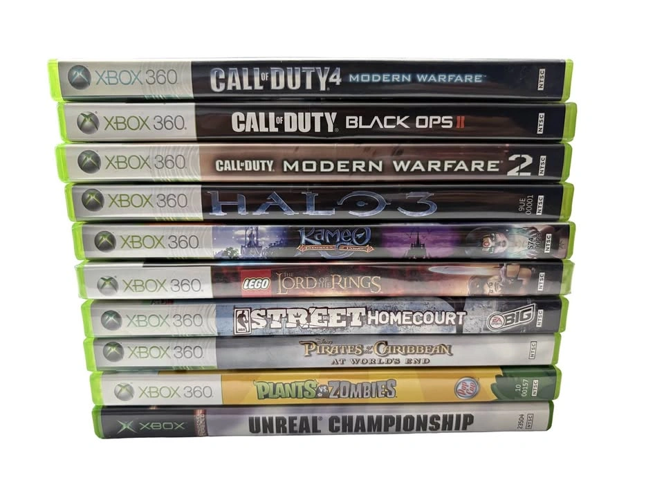Xbox 360 and Xbox Video Game Lot