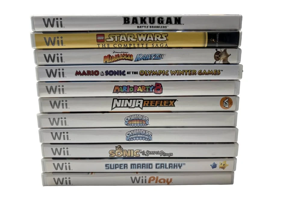 Nintendo Wii Game Bundle - 11 Games