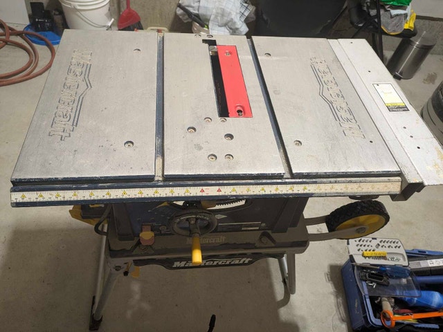 Mastercraft Folding Table Saw - photo 3
