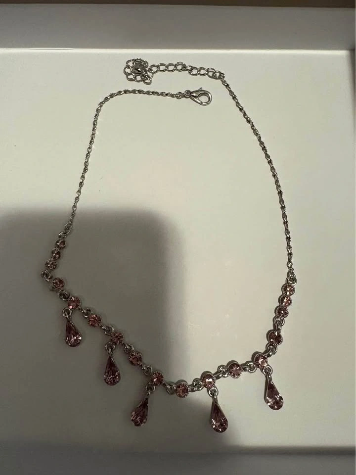 Purple jewelry set - photo 2
