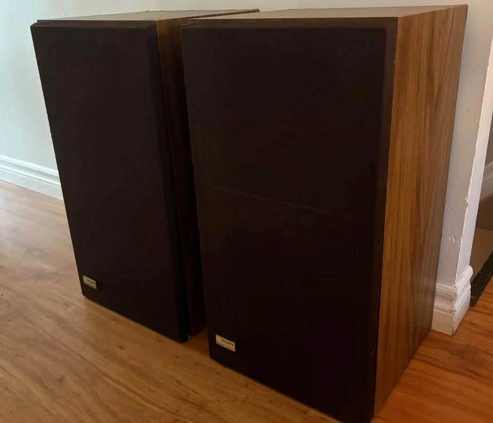 Vintage Mid-70s SONY SS-955 2-Way Speakers (10” Woofer) - photo 2