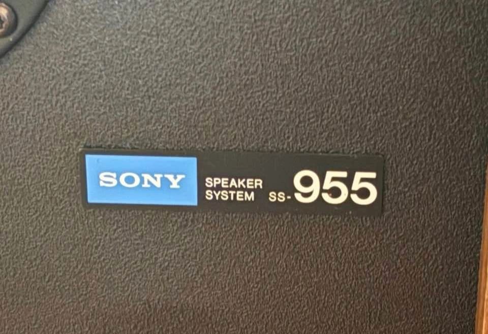 Vintage Mid-70s SONY SS-955 2-Way Speakers (10” Woofer) - photo 5