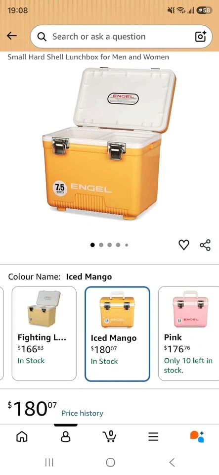 Engel 7.5 Quart Hard Shell Cooler - photo 4
