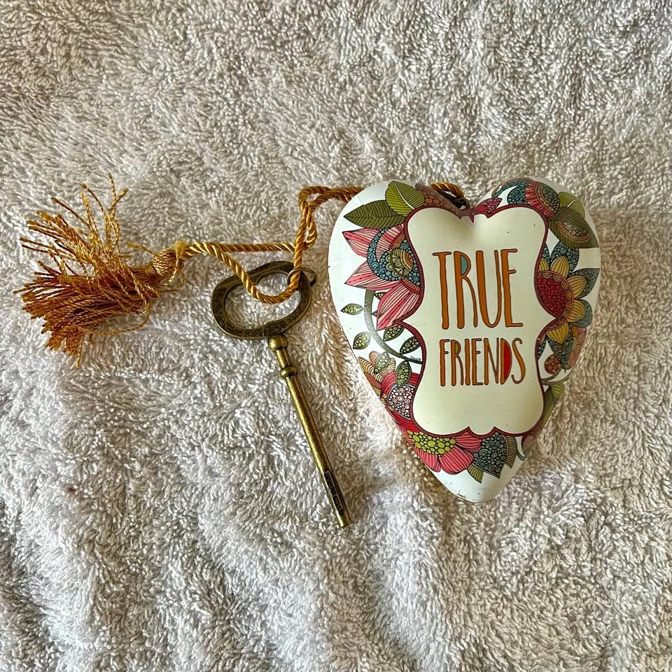 True Friends Heart Ornament by Valentina Ramos