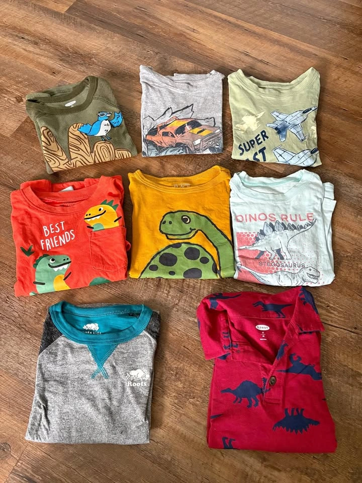 4T shirt lot boys
