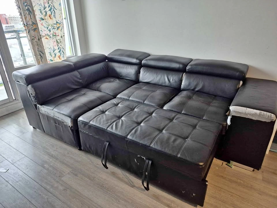 Sectional Sofa Bed / Pull-Out Couch - $100 OBO