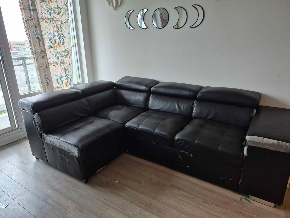 Sectional Sofa Bed / Pull-Out Couch - $100 OBO - photo 3