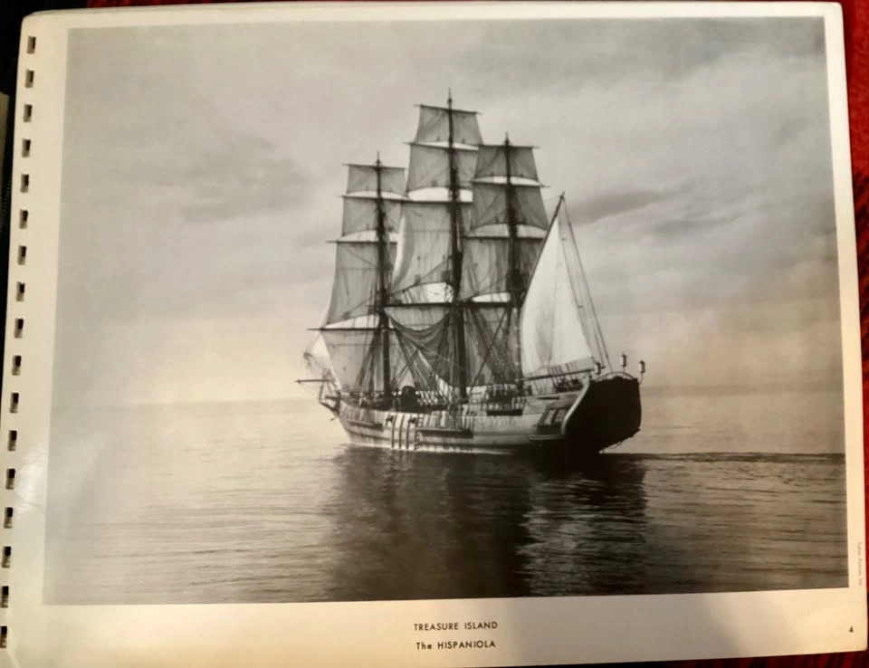 TREASURE ISLAND Disney 9 pcs. Vintage Rare Studio Photos 1950s - photo 3