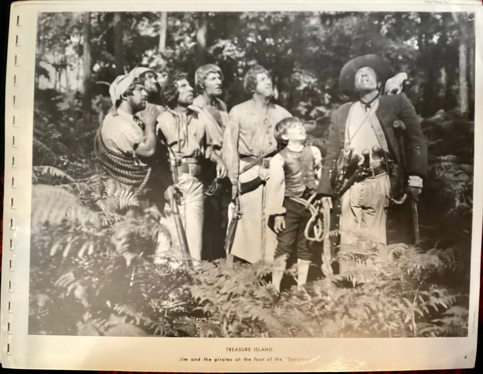 TREASURE ISLAND Disney 9 pcs. Vintage Rare Studio Photos 1950s - photo 5