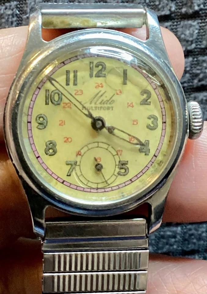 3 Vintage Branded Mechanical Watches: Bulova, Mido, Helbros - photo 4