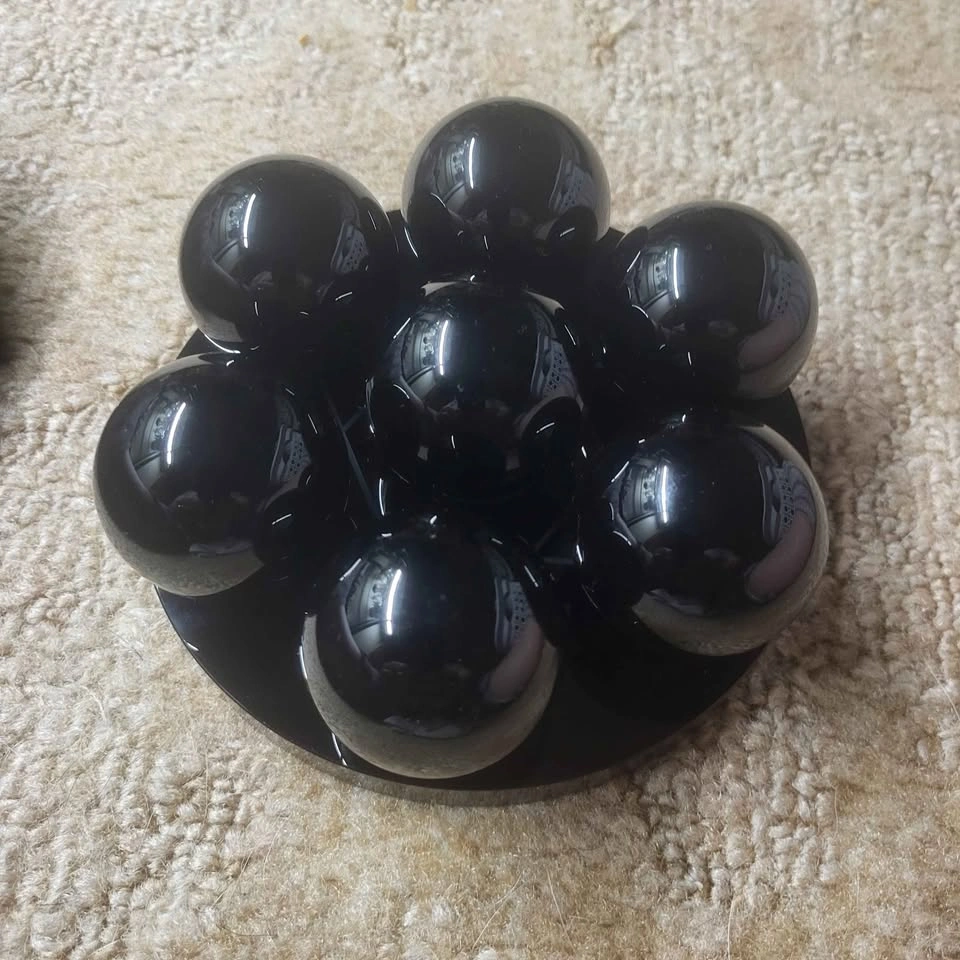 Black Obsidian 7 Sphere Grid Holder - photo 5