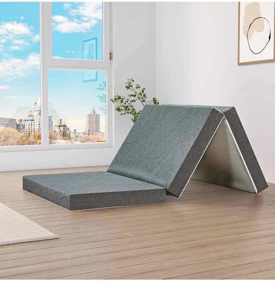 4 Inch Twin Size Tri-fold Foam Mattress