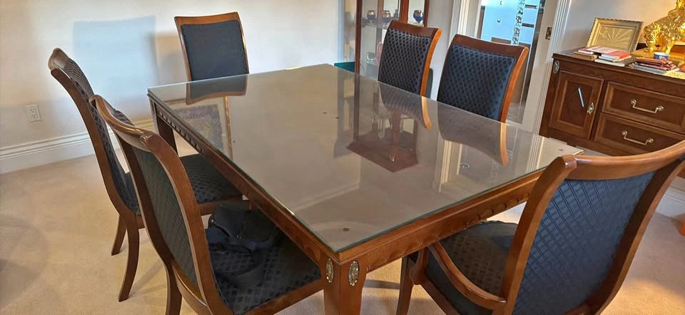 Set of dining room tables and chairs